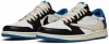 PKGoden Air Jordan 1 Retro low Fragment Travis Scott Blue,DM7866-140