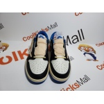 (Limited time special price $79)Air Jordan 1 Retro low Fragment Travis Scott Blue,DM7866-140