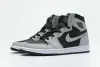 Cool Kicks | PKGoden Air Jordan 1 Shadow 2.0 Black Light Smoke Grey,555088-035