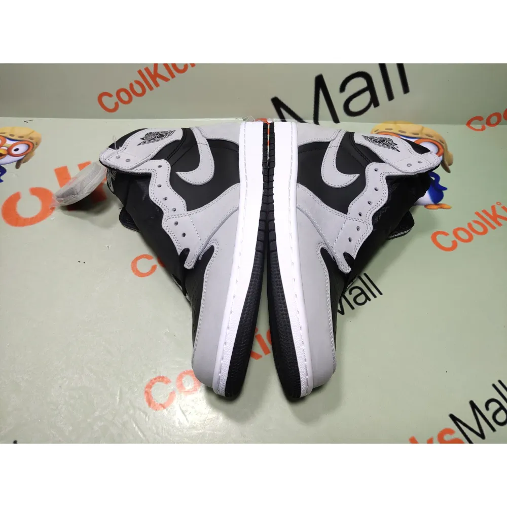 Cool Kicks | PKGoden Air Jordan 1 Shadow 2.0 Black Light Smoke Grey,555088-035