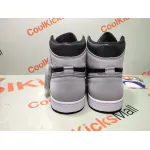 Cool Kicks | PKGoden Air Jordan 1 Shadow 2.0 Black Light Smoke Grey,555088-035
