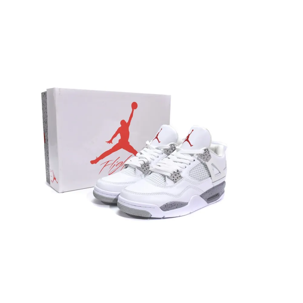 💖💖Free shipping💖💖 PKGoden Air Jordan 4 Retro White Oreo ,CT8527-100
