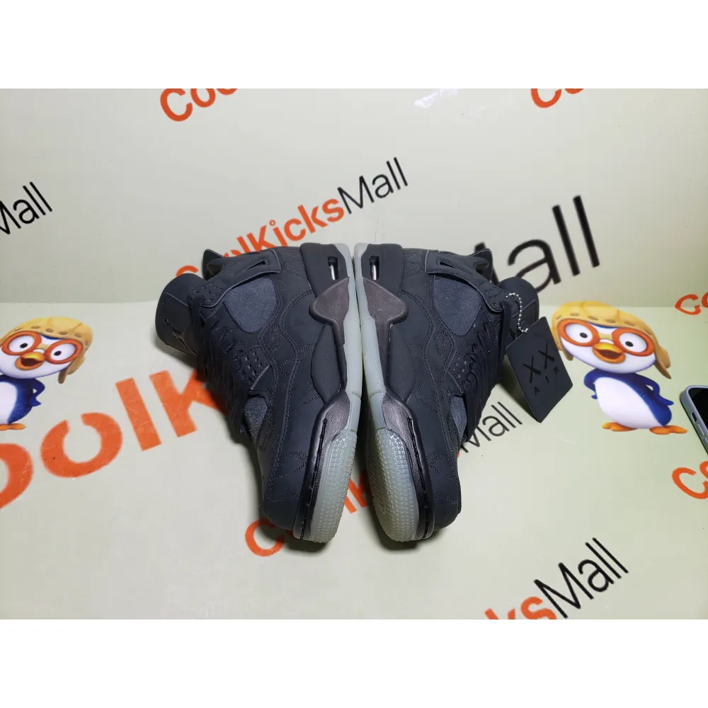 PKGoden Air Jordan 4 Retro Kaws Black,930155-001