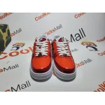 G5 A Bathing Ape Bape Sta Low White Dark Red Mirror Surface, 1H20 191 046