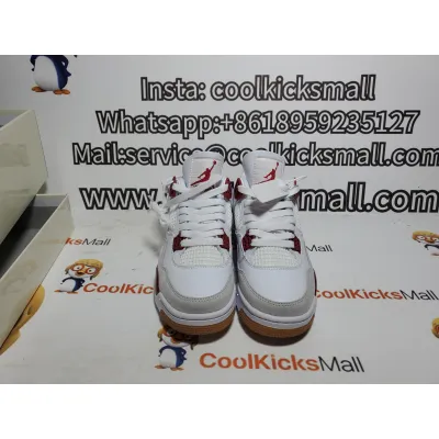 PKGoden SB x Air Jordan 4 White Red ,DR5415-160 02