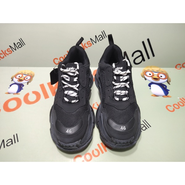 Coolest kicks | PKGoden Balenciaga Triple S Black,541624 W09O1 1000