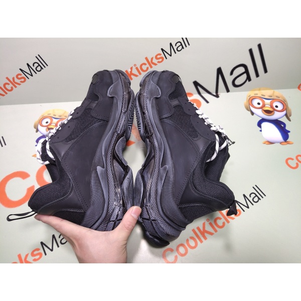 Coolest kicks | PKGoden Balenciaga Triple S Black,541624 W09O1 1000