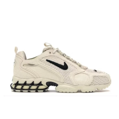 great reps PKGoden Air Zoom Spiridon Cage 2 Stussy Fossil,CQ5486-200 01