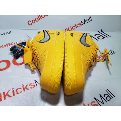 Cool Kicks | PKGoden Air Force 1 Low OFF-WHITE University Gold Metallic Silver,DD1876-700 02