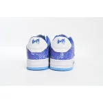 G5 A Bathing Ape Bape Sta Low Black Blue Color Spray Painting, 1H73-191-913