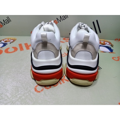 Coolest kicks | PKGoden Balenciaga Triple S White Dark Grey Red,541624 W06E2 1790