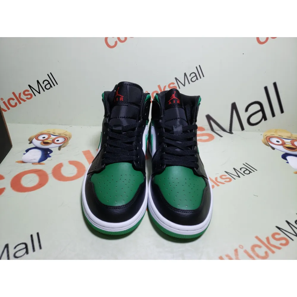 PKGoden Air Jordan 1 Mid Green Toe,554724-067