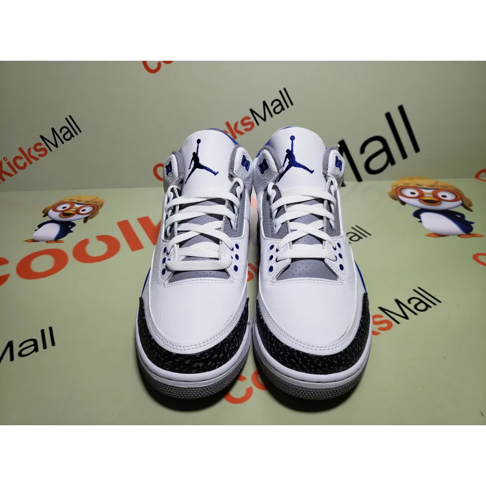 Cool Kicks | PKGoden Air Jordan 3 Retro Racer Blue ,CT8532-145