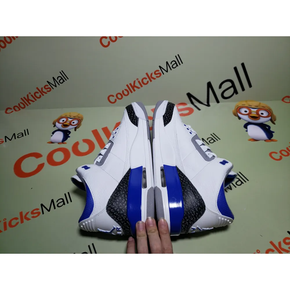 Cool Kicks | PKGoden Air Jordan 3 Retro Racer Blue ,CT8532-145