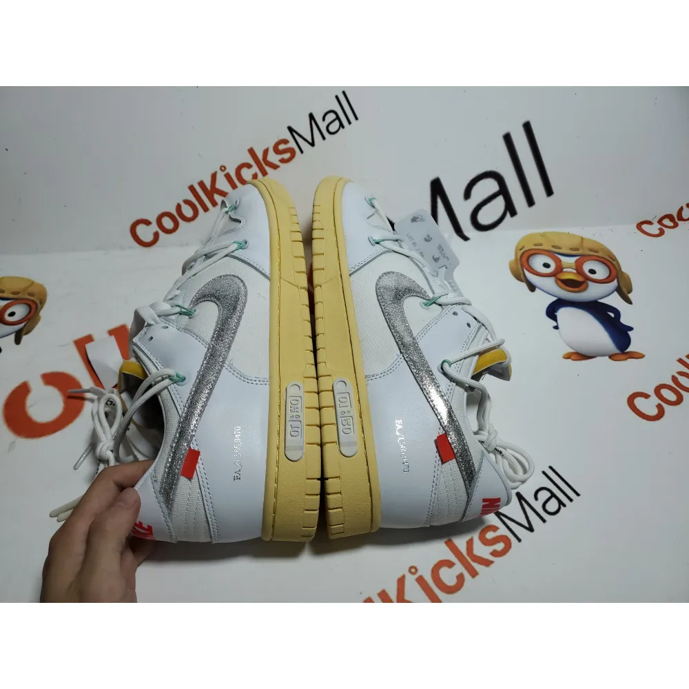 PKGoden OFF WHITE Dunk SB Low The 50 NO.1 ,DM1602-127