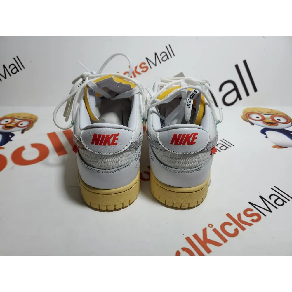 PKGoden OFF WHITE Dunk SB Low The 50 NO.1 ,DM1602-127