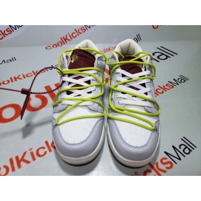 Cool Kicks | PKGoden OFF WHITE Dunk SB Low The 50 NO.8 ,DM1602-106 02