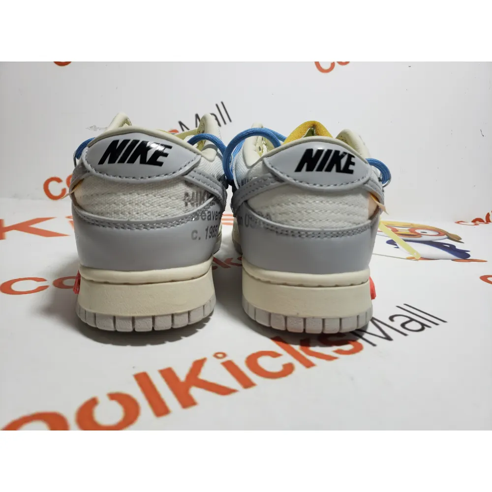 Cool Kicks | PKGoden OFF WHITE Dunk SB Low The 50 NO.5,DM1602-113