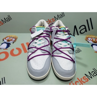 Cool Kicks | PKGoden OFF WHITE Dunk SB Low The 50 NO.21 ,DM1602-100 02