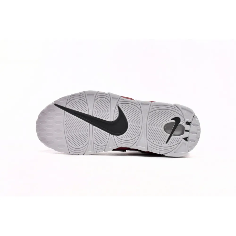PKGoden Air More Uptempo Bull Black Red ,921948-600