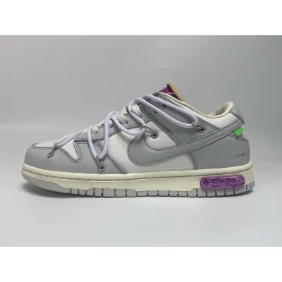 Cool Kicks | PKGoden OFF WHITE Dunk SB Low The 50 NO.3 ,DM1602-118 01