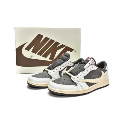 (Free Shipping)PKGoden Air Jordan 1 Low OG Travis Scott Reverse Mocha,DM7866-162 01