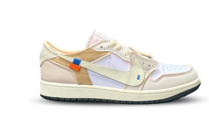 Replica Air Jordan 1 Low Off-White Custom