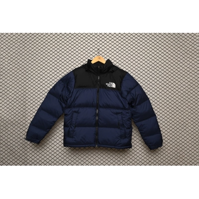 TheNorthFace Splicing White And Navy 01
