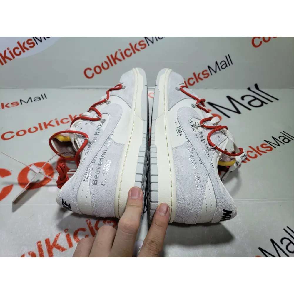 PKGoden OFF WHITE Dunk SB Low The 50 NO.33,DJ0950-118   