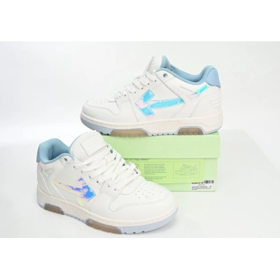 PKGoden OFF-WHITE Out Of Blue White Blue Discoloration,OMIA189S 21LEA0030 0180 01