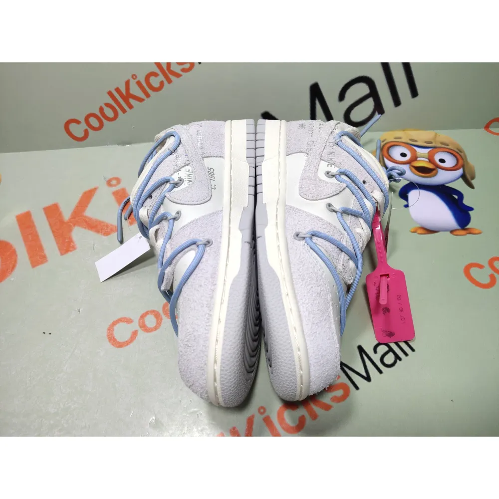 PKGoden OFF WHITE Dunk SB Low The 50 NO.38 ,DJ0950-113