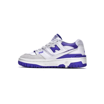 Coolkicks GET  New Balance White Purple,BB550WT1ZJR 01