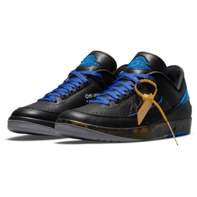 Great reps  | Replica Jordan 2 Retro Low SP Off-White Black Blue ,DJ4375-004 01