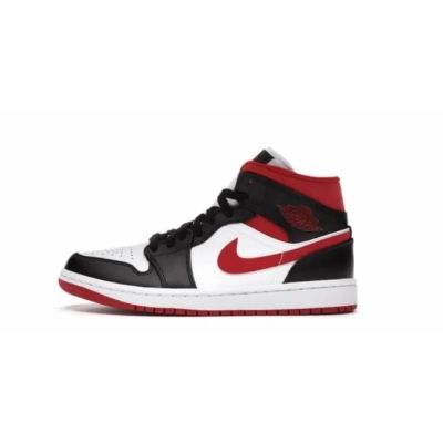 Cool Kicks | PKGoden Air Jordan 1 Mid Gym Red Black White,554724-122 01