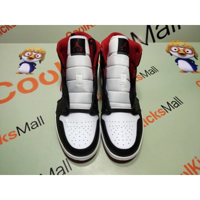 Cool Kicks | PKGoden Air Jordan 1 Mid Gym Red Black White,554724-122 02