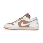 Cool Kicks | GET Air Jordan 1 Low Hemp White ,DN6999-100