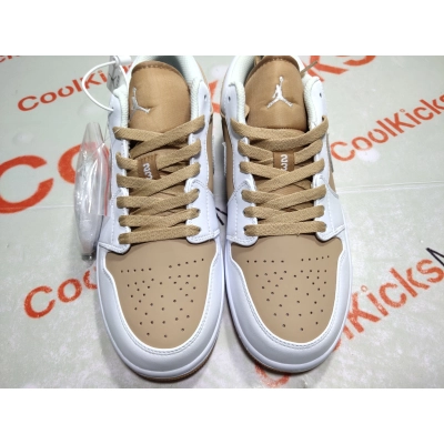 Cool Kicks | GET Air Jordan 1 Low Hemp White ,DN6999-100 02
