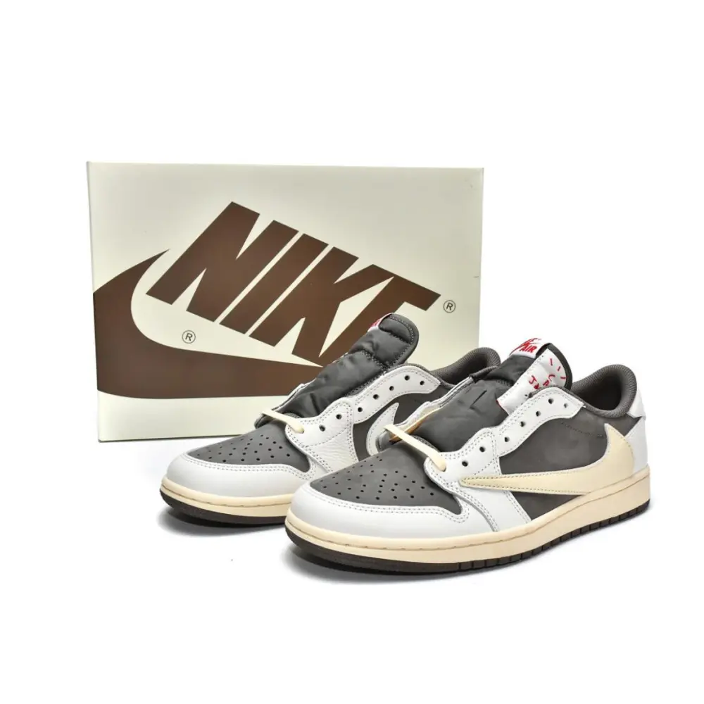 (Limited time special price $69) PKGoden Air Jordan 1 Low OG Travis Scott Reverse Mocha,DM7866-162