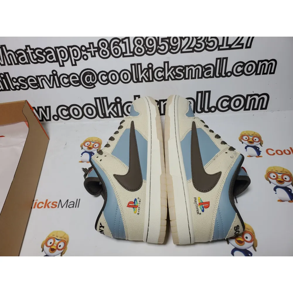 PKGoden Dunk Low Travis Scott Play Station, CU1726-800