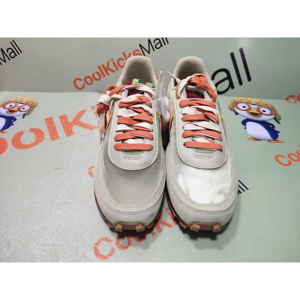Cool Kicks shoes | GET LD Waffle sacai CLOT Kiss of Death Net Orange Blaze,DH1347-100