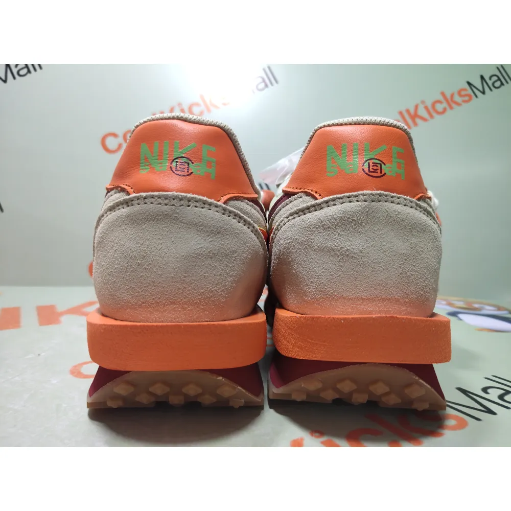Cool Kicks shoes | GET LD Waffle sacai CLOT Kiss of Death Net Orange Blaze,DH1347-100