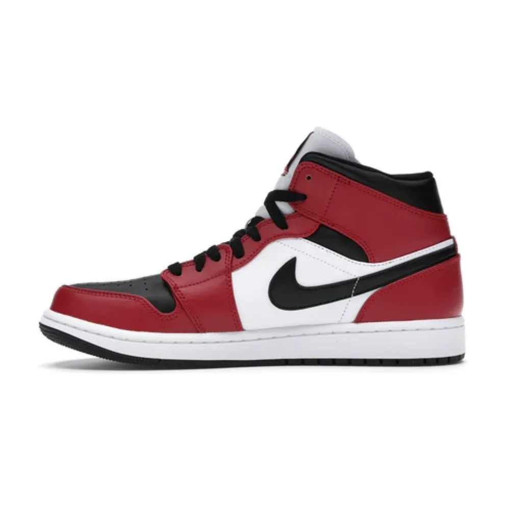 Cool Kicks Shoes | GET Air Jordan 1 Mid Chicago Toe ,554724-069