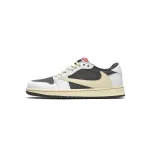 Cool Kicks | G5 Air Jordan 1 Low White BrownBarb Travis Scott,DM7866-162