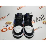 PKGoden Air Jordan 1 Mid White Black Racer Blue,554724-140