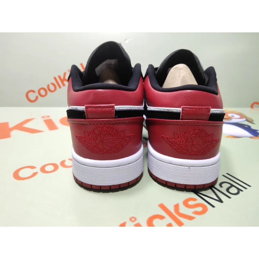 GET Air Jordan 1 Low Bred Toe,553560-612