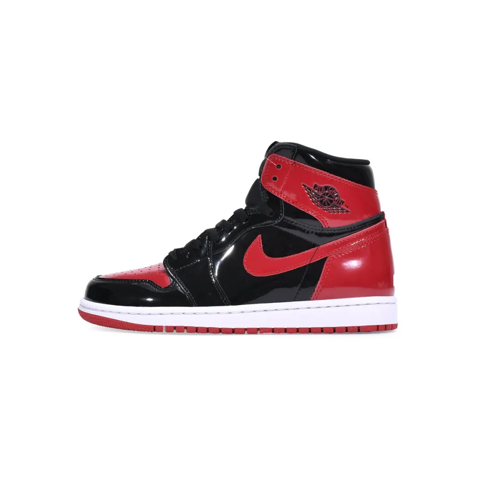 G5 Air Jordan 1 High GET Bred Patent,555088-063