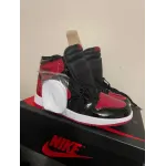 G5 Air Jordan 1 High GET Bred Patent,555088-063