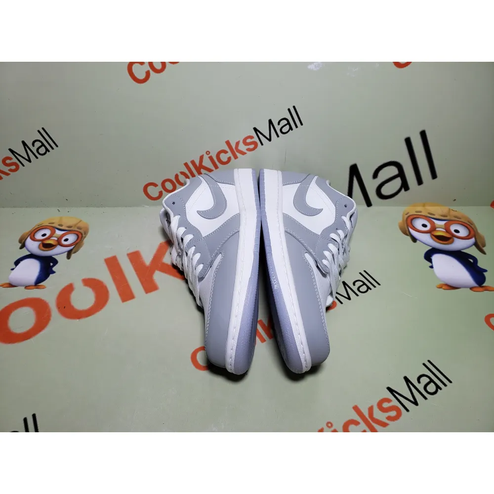 G5 Air Jordan 1 Low Wolf Grey,DC0774-105