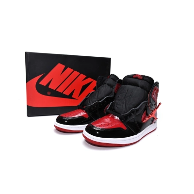PKGoden Air Jordan 1 Retro High GET Patent Bred,555088-063 01