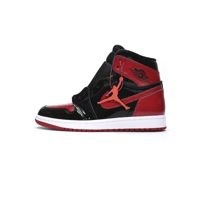 GET Air Jordan 1 Retro High GET Patent Bred,555088-063  01